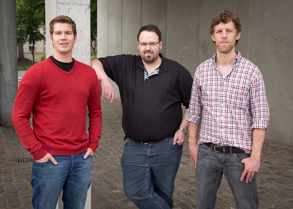 Axel, Moritz und Sven, die Boy-Band vom Kölner Rheinauhafen, 2013