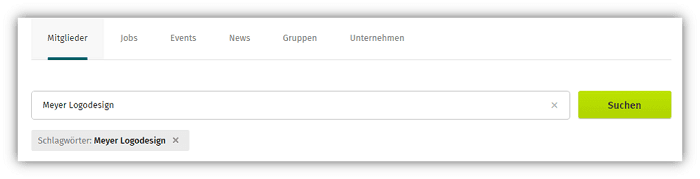 Mitgliedersuche auf XING Mitgliedersuche auf XING