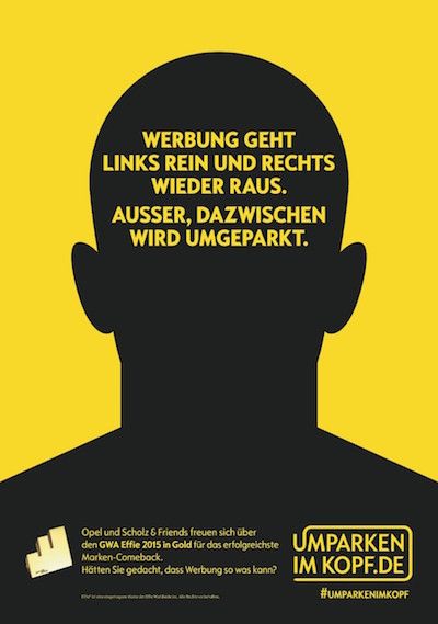 Erfolgreiche Image-Kampagne von Opel / Scholz&Friends Erfolgreiche Image-Kampagne von Opel / Scholz&Friends