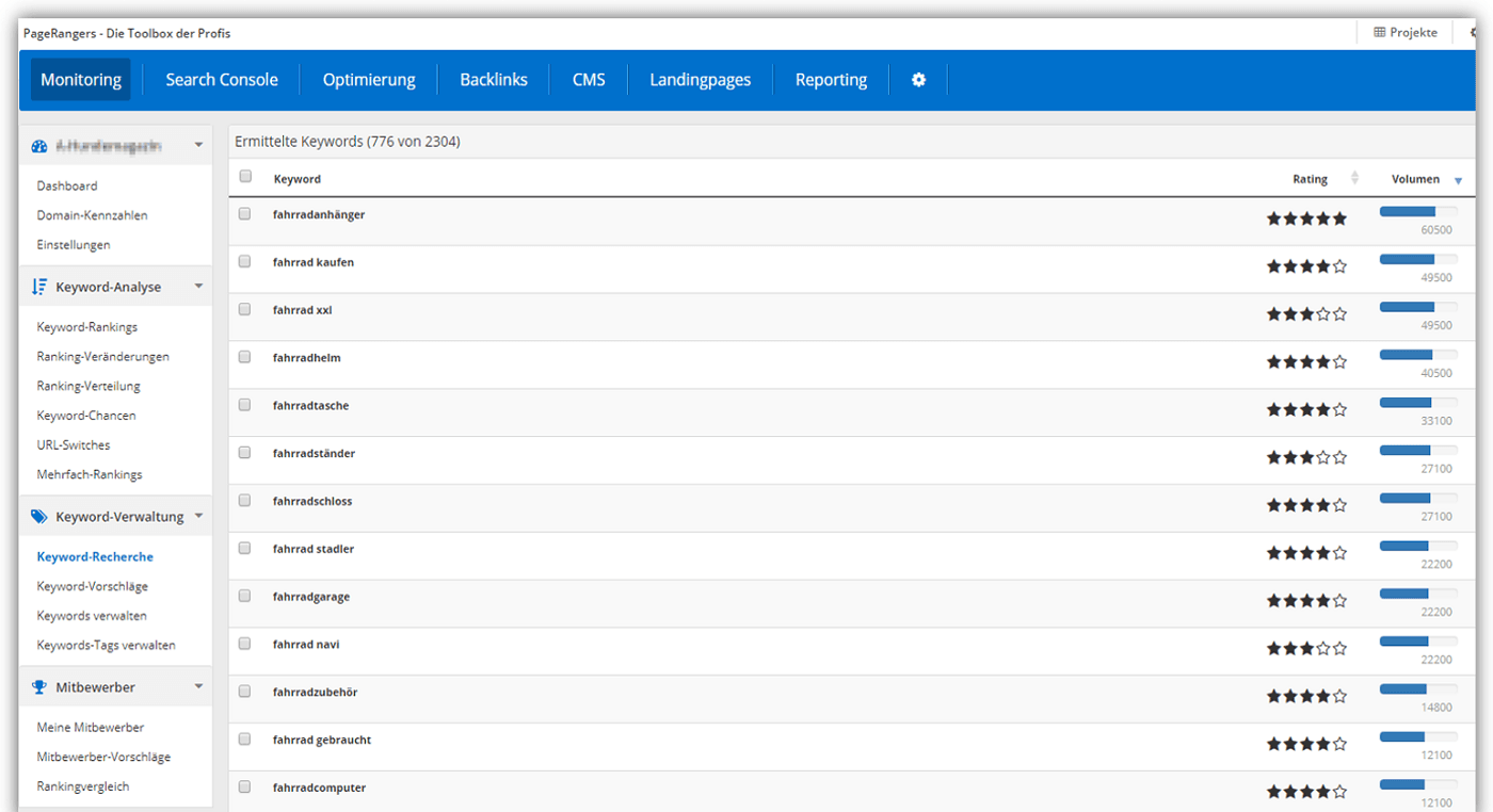 Oberbegriff "Fahrrad"